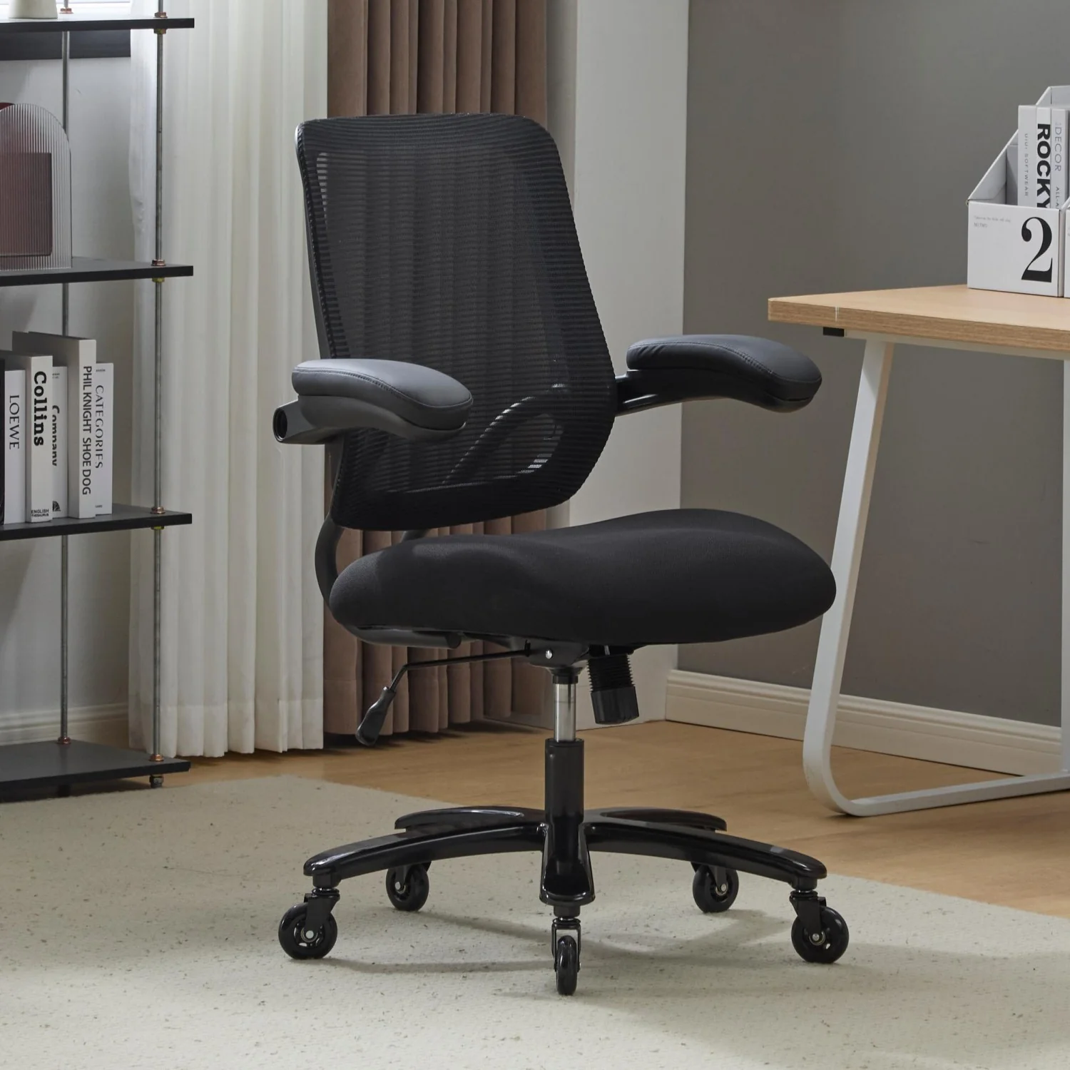 B1 Heavy Duty Chair 500lbs with Flip Armrests - Image 3