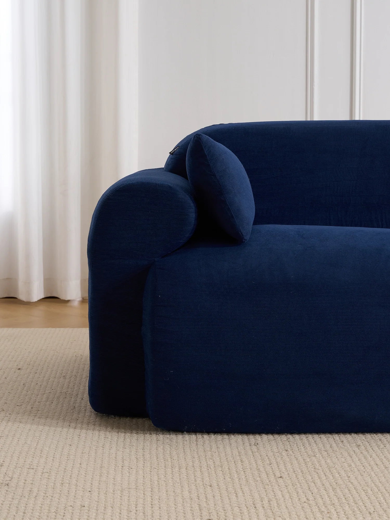 Thalia High-Saturation Compressed Loveseat Sofa - Image 17