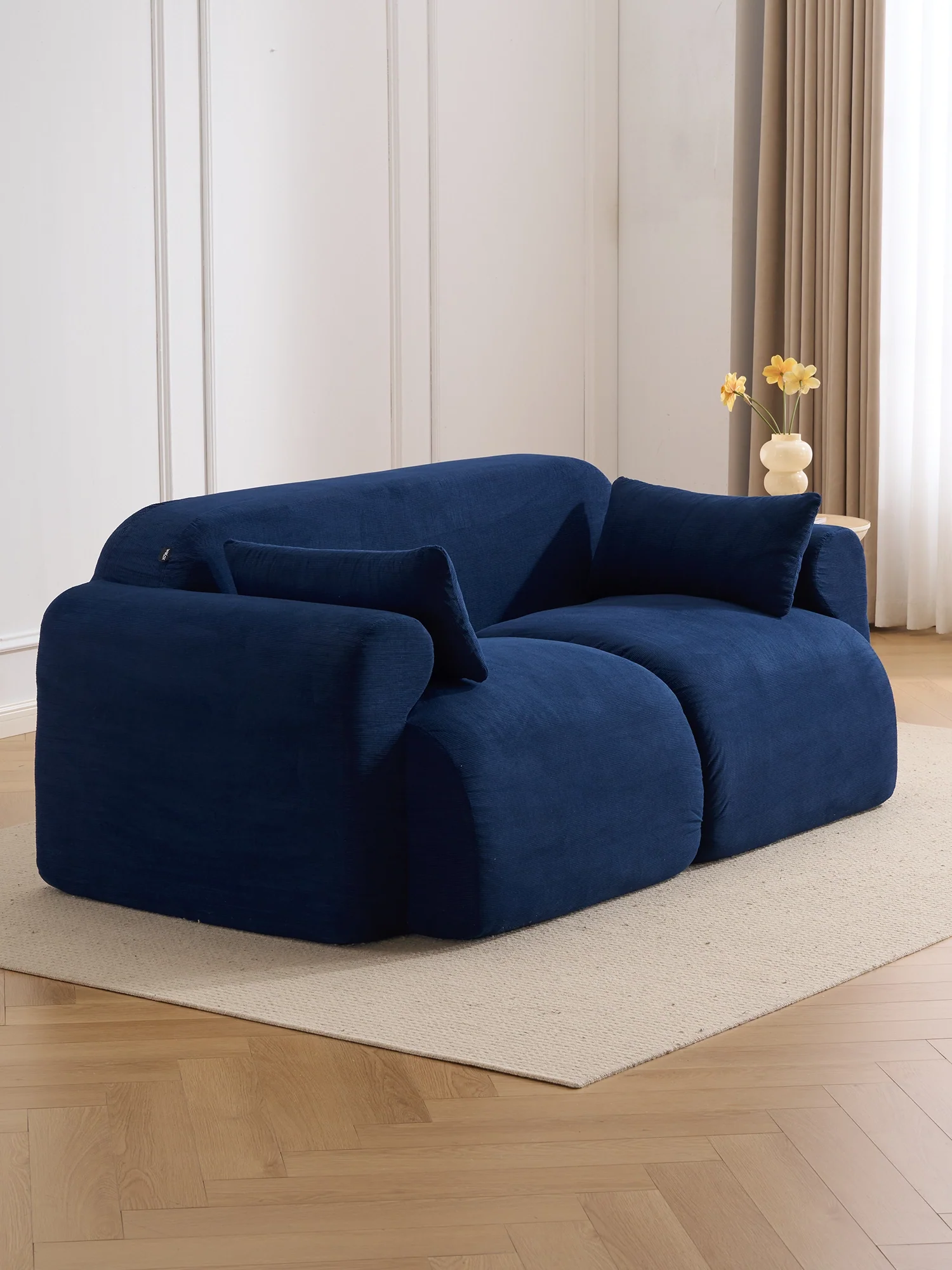 Thalia High-Saturation Compressed Loveseat Sofa - Image 30