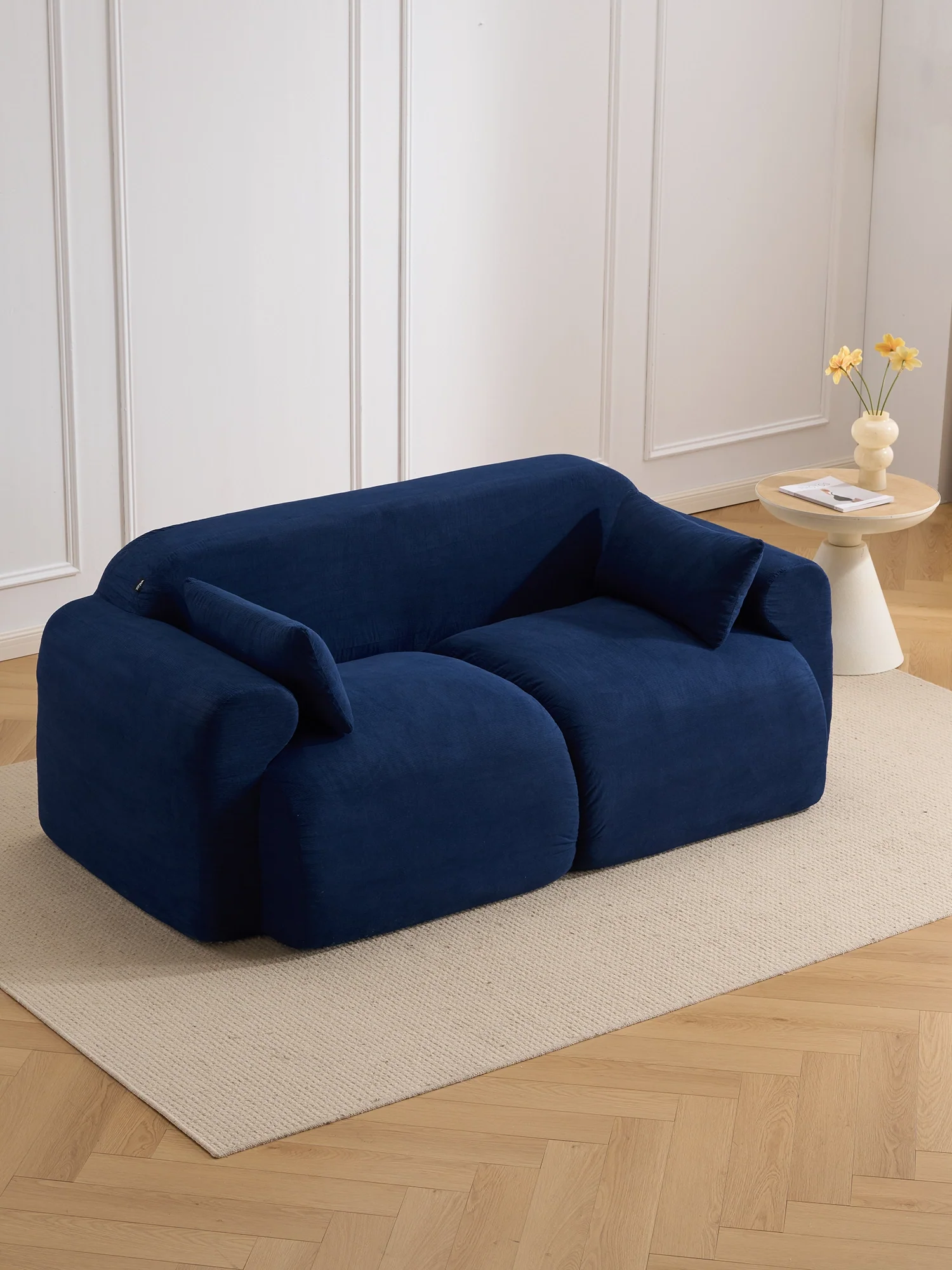 Thalia High-Saturation Compressed Loveseat Sofa - Image 33