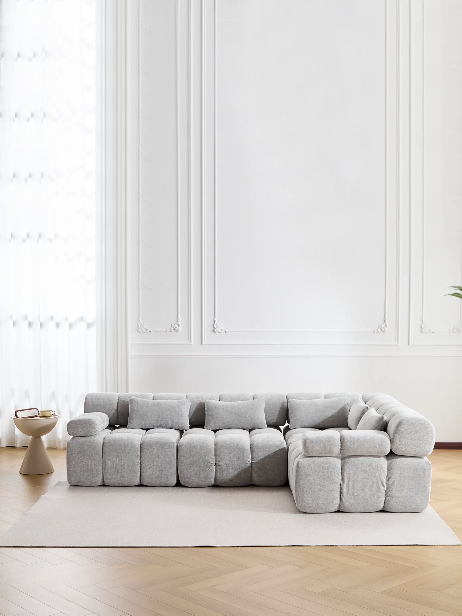 Dionysus Luxury Design Compressed Sectional Sofa - Image 4