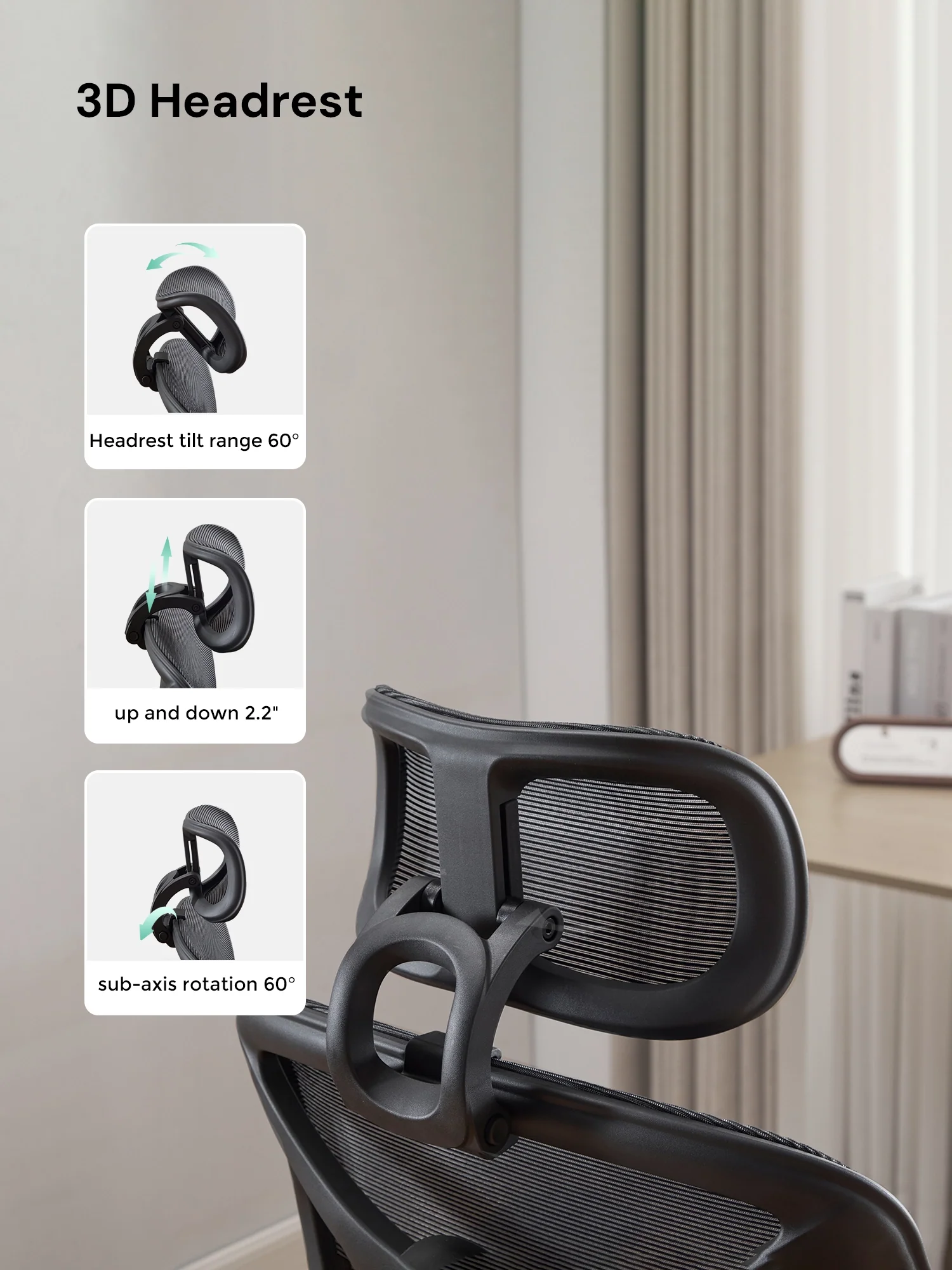 S9 Standard Ergonomic Office Chair with One-Touch Adjustment - Image 40