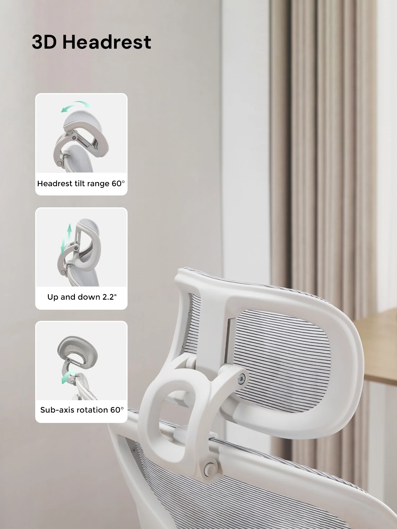 S9 Standard Ergonomic Office Chair with One-Touch Adjustment - Image 70