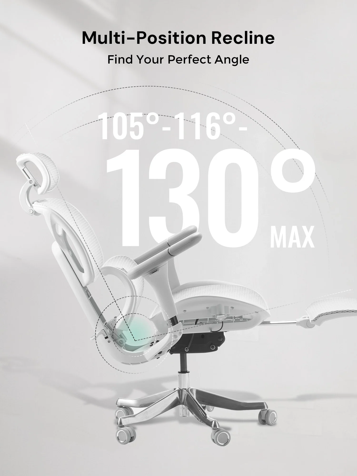 S9 Standard Ergonomic Office Chair with One-Touch Adjustment - Image 97