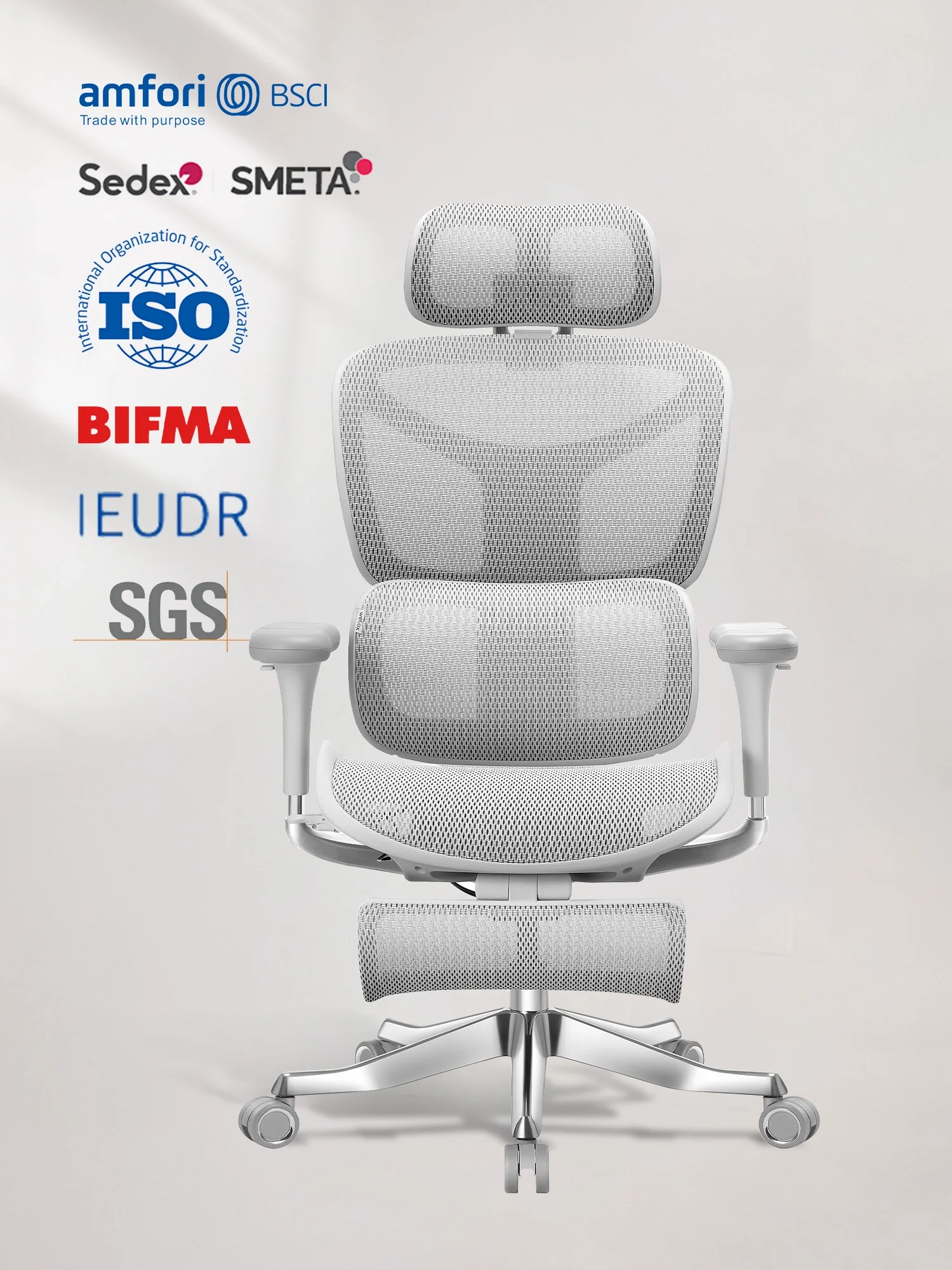 S9 Pro Ergonomic Office Chair with One-Touch Adjustment - Image 35