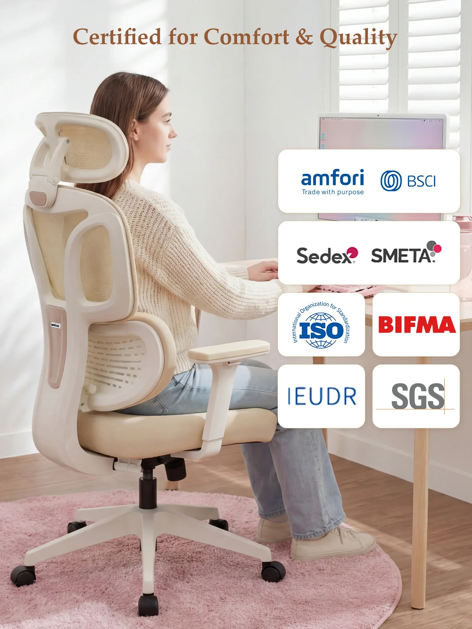 S3 Pro Office Chair with Colorful Lifestyle Design - Image 13