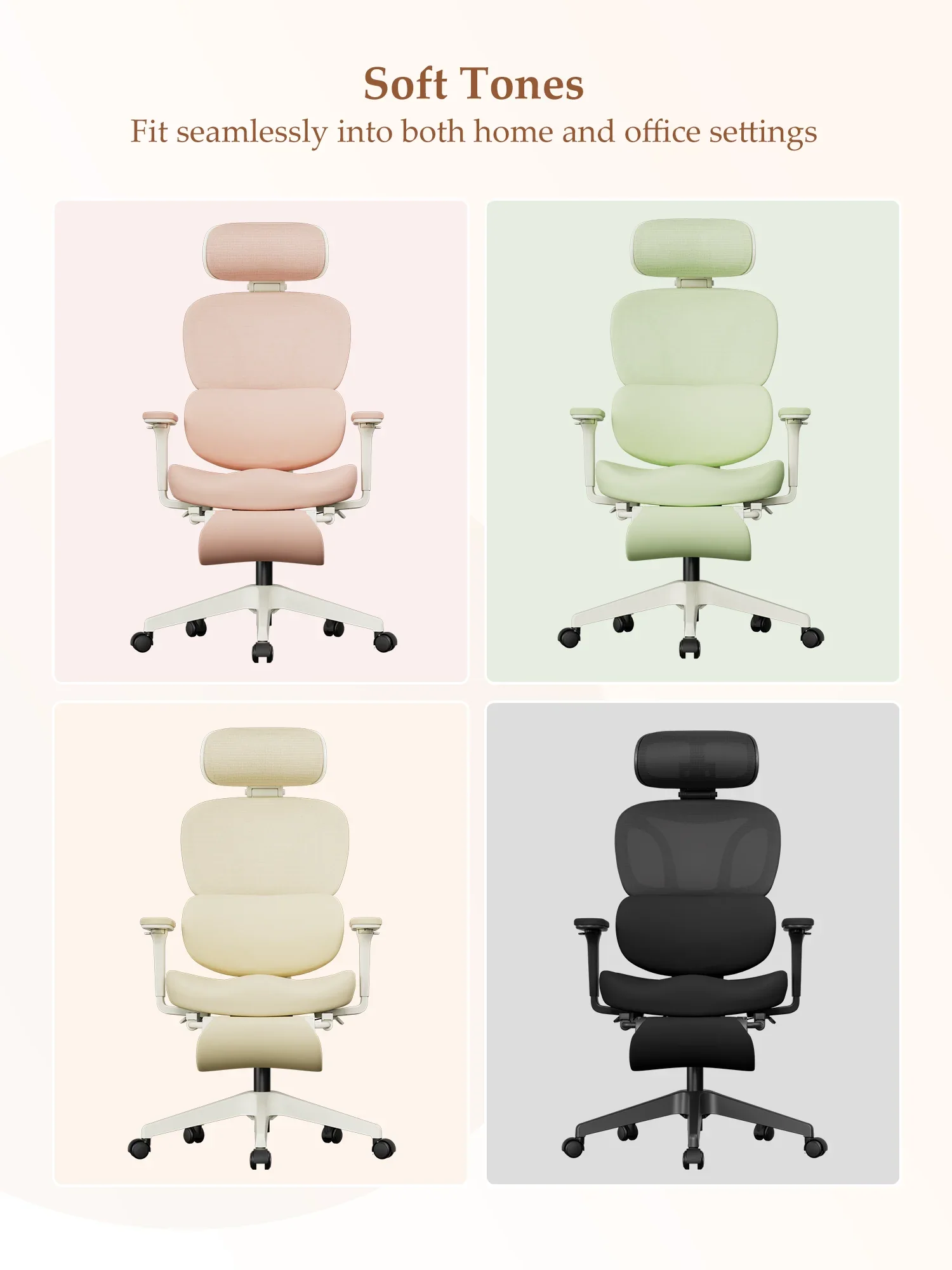 S3 Pro Office Chair with Colorful Lifestyle Design - Image 14