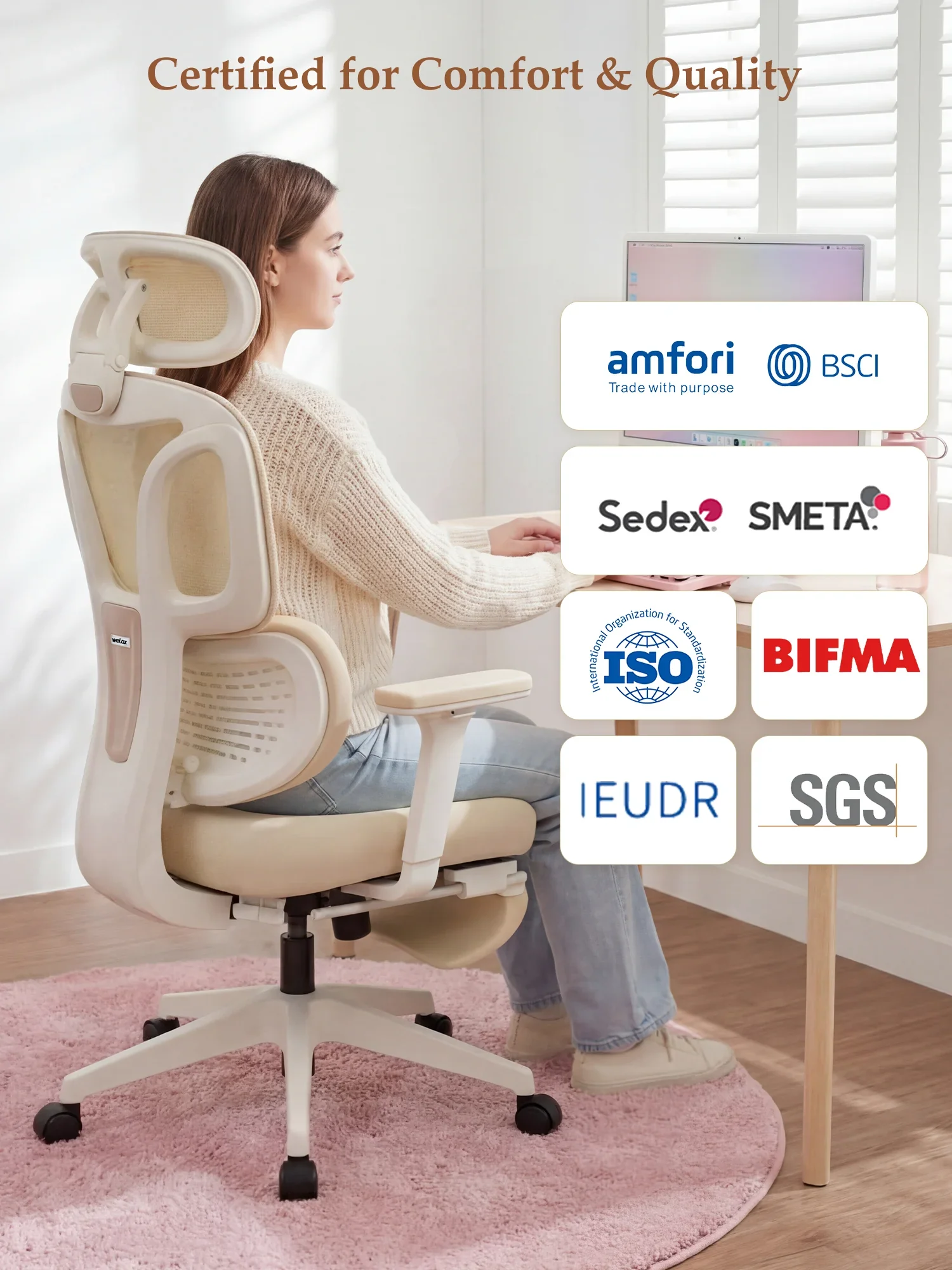S3 Pro Office Chair with Colorful Lifestyle Design - Image 22