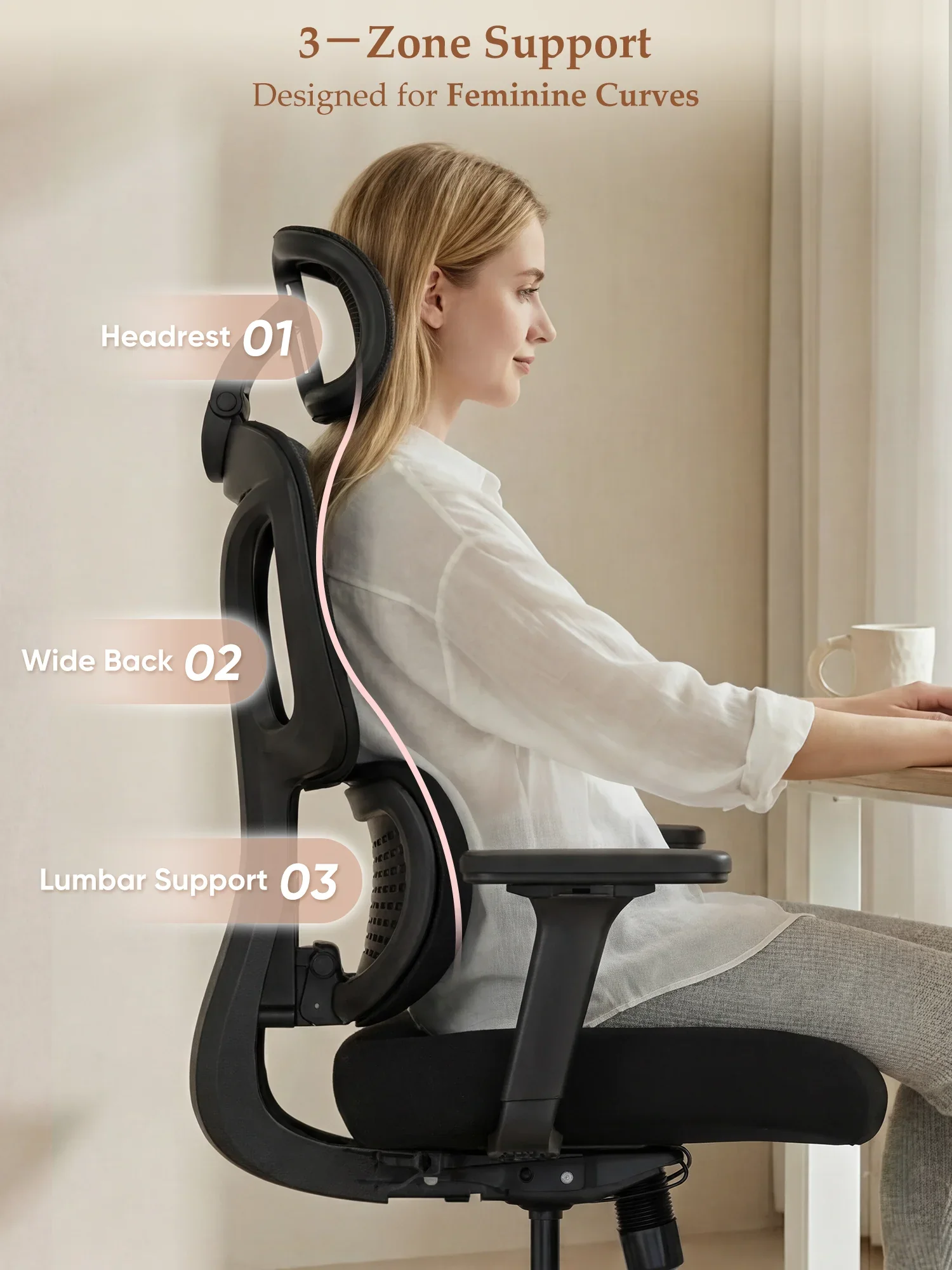 S3 Pro Office Chair with Colorful Lifestyle Design - Image 38