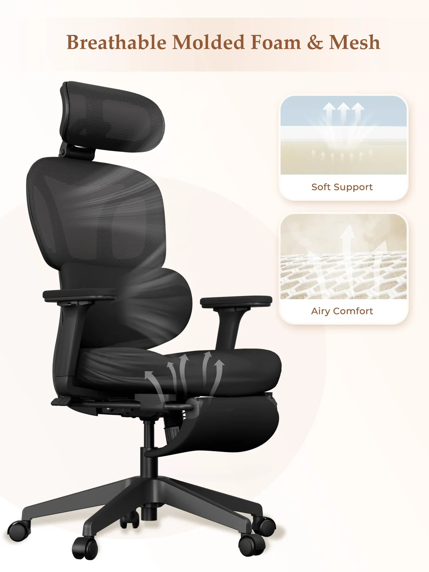 S3 Pro Office Chair with Colorful Lifestyle Design - Image 48