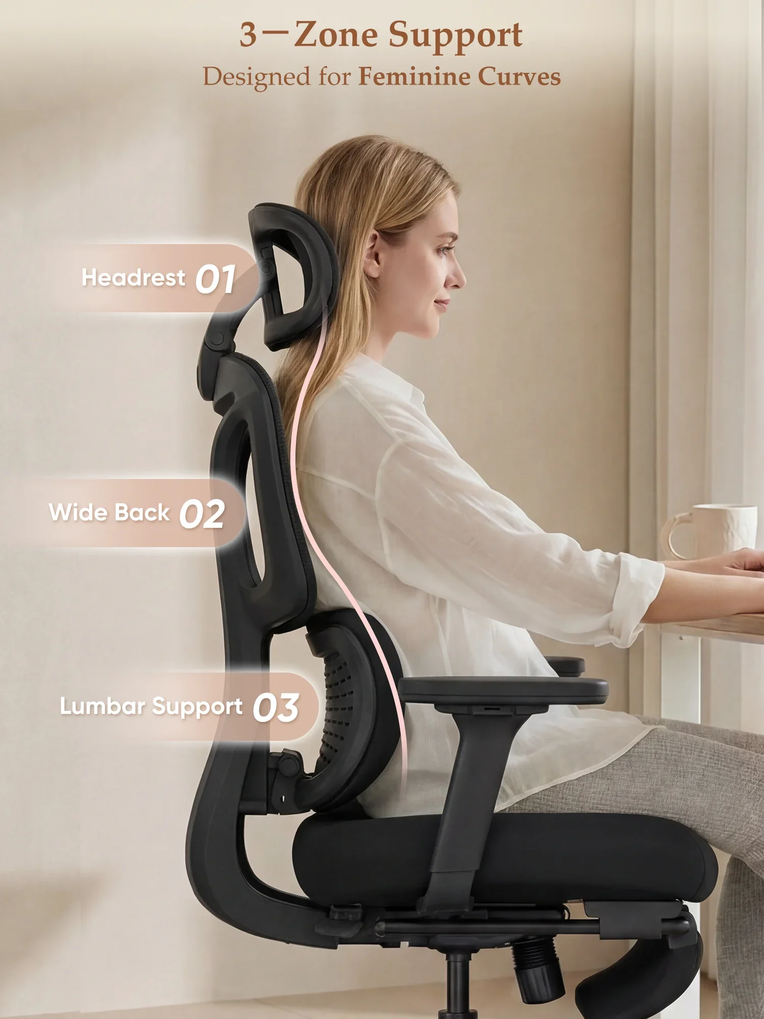 S3 Pro Office Chair with Colorful Lifestyle Design - Image 50