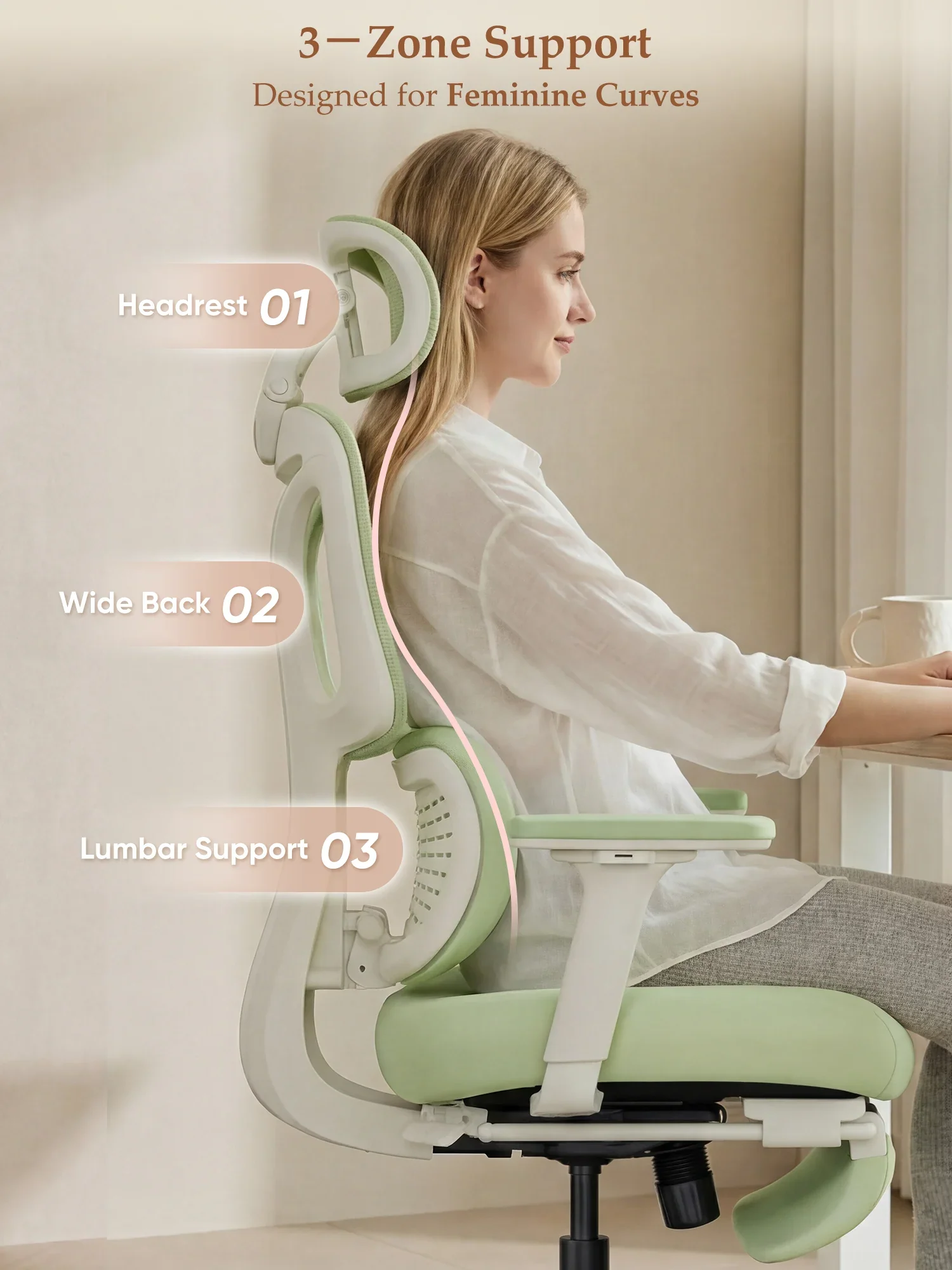 S3 Pro Office Chair with Colorful Lifestyle Design - Image 79