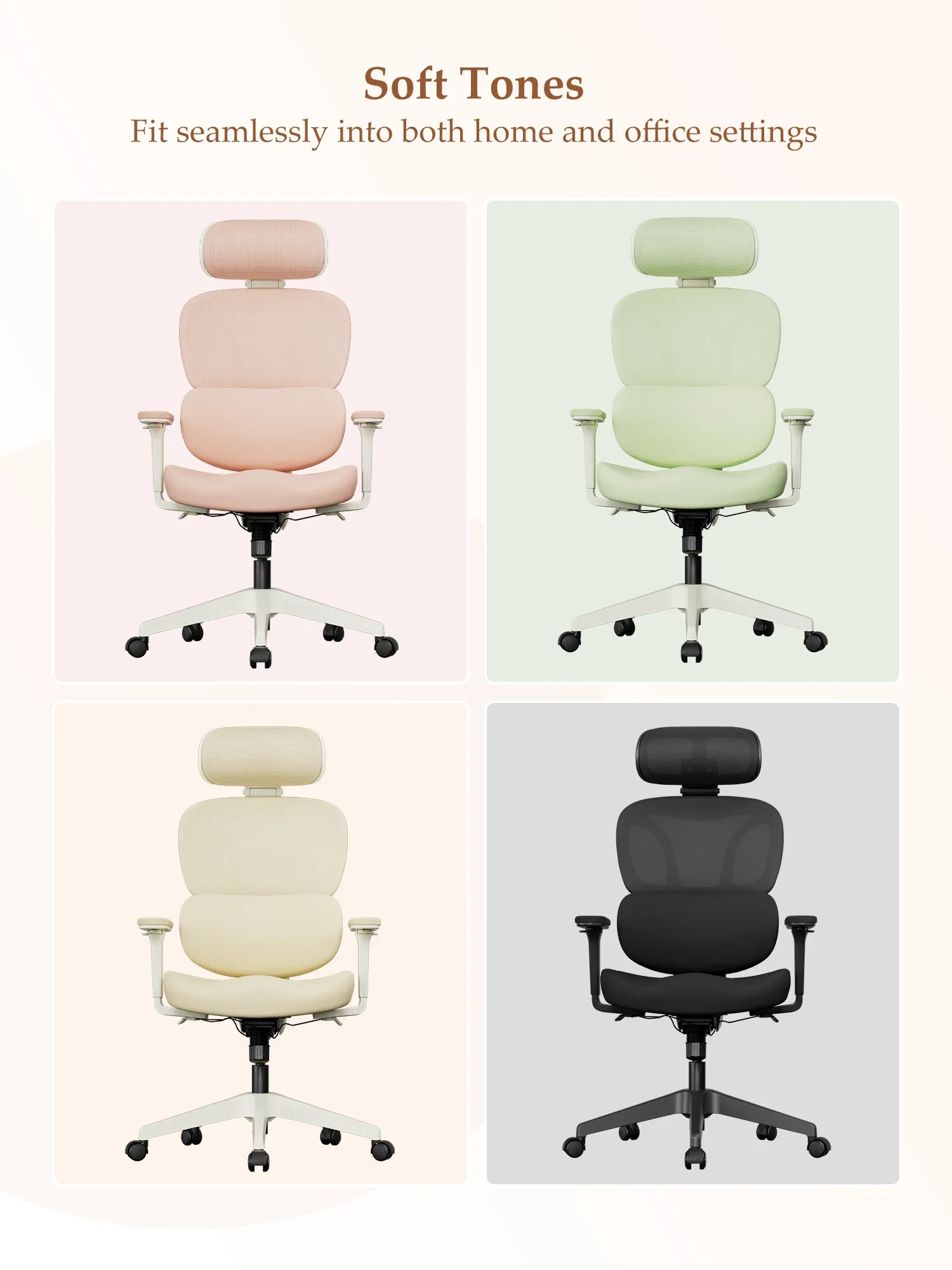 S3 Office Chair with Colorful Lifestyle Design - Image 161