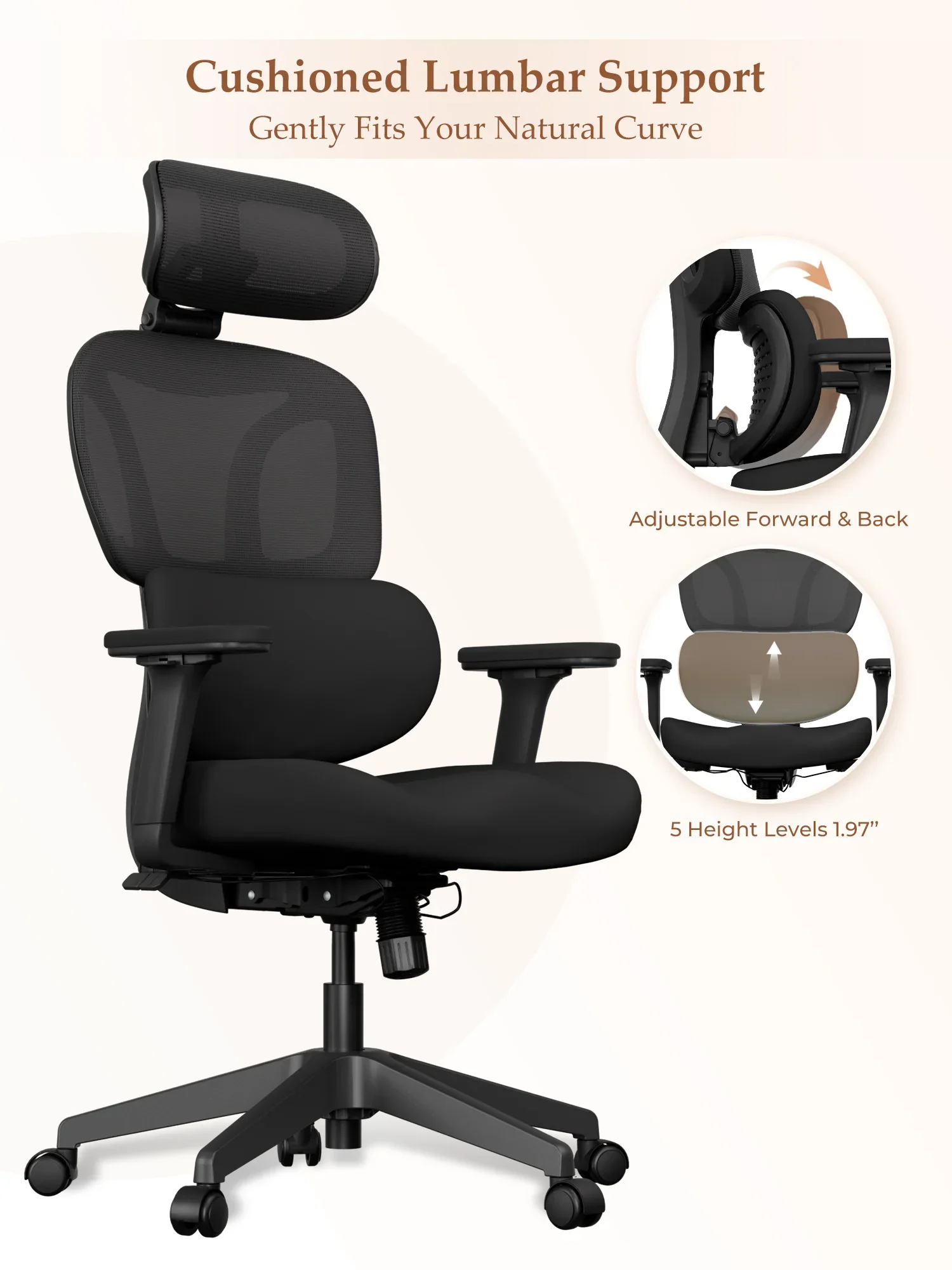 S3 Office Chair with Colorful Lifestyle Design - Image 178