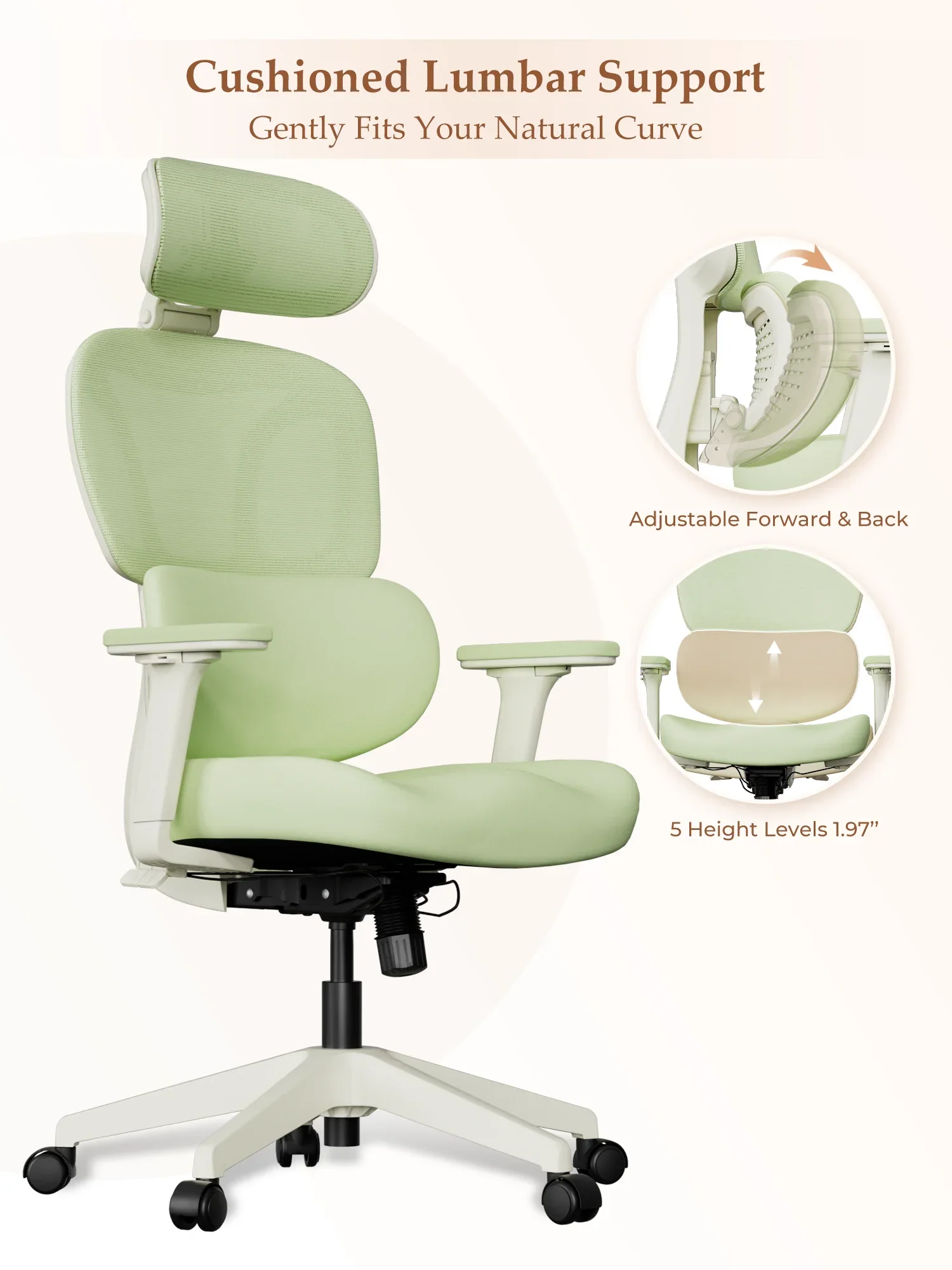 S3 Office Chair with Colorful Lifestyle Design - Image 204