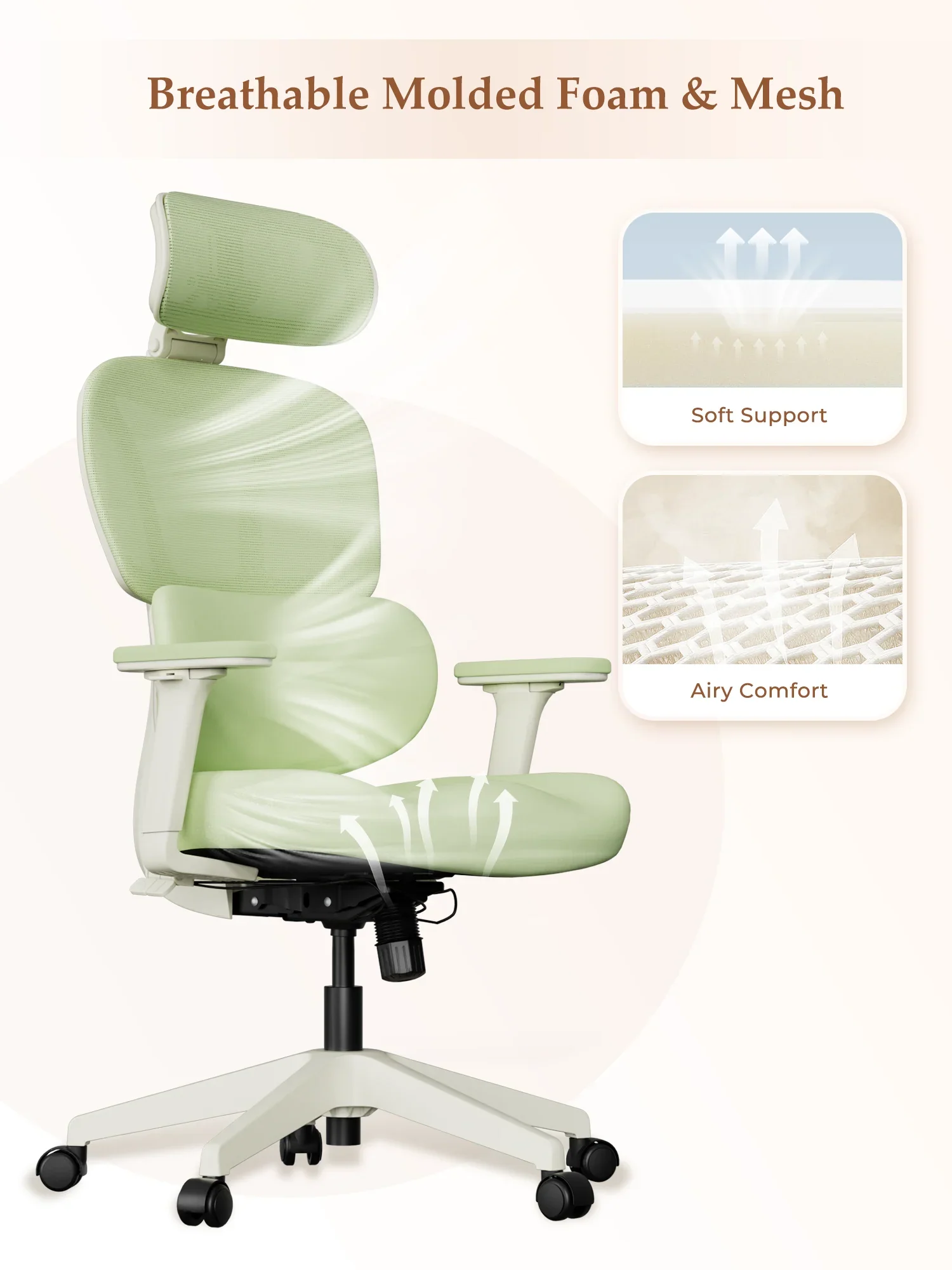 S3 Office Chair with Colorful Lifestyle Design - Image 206
