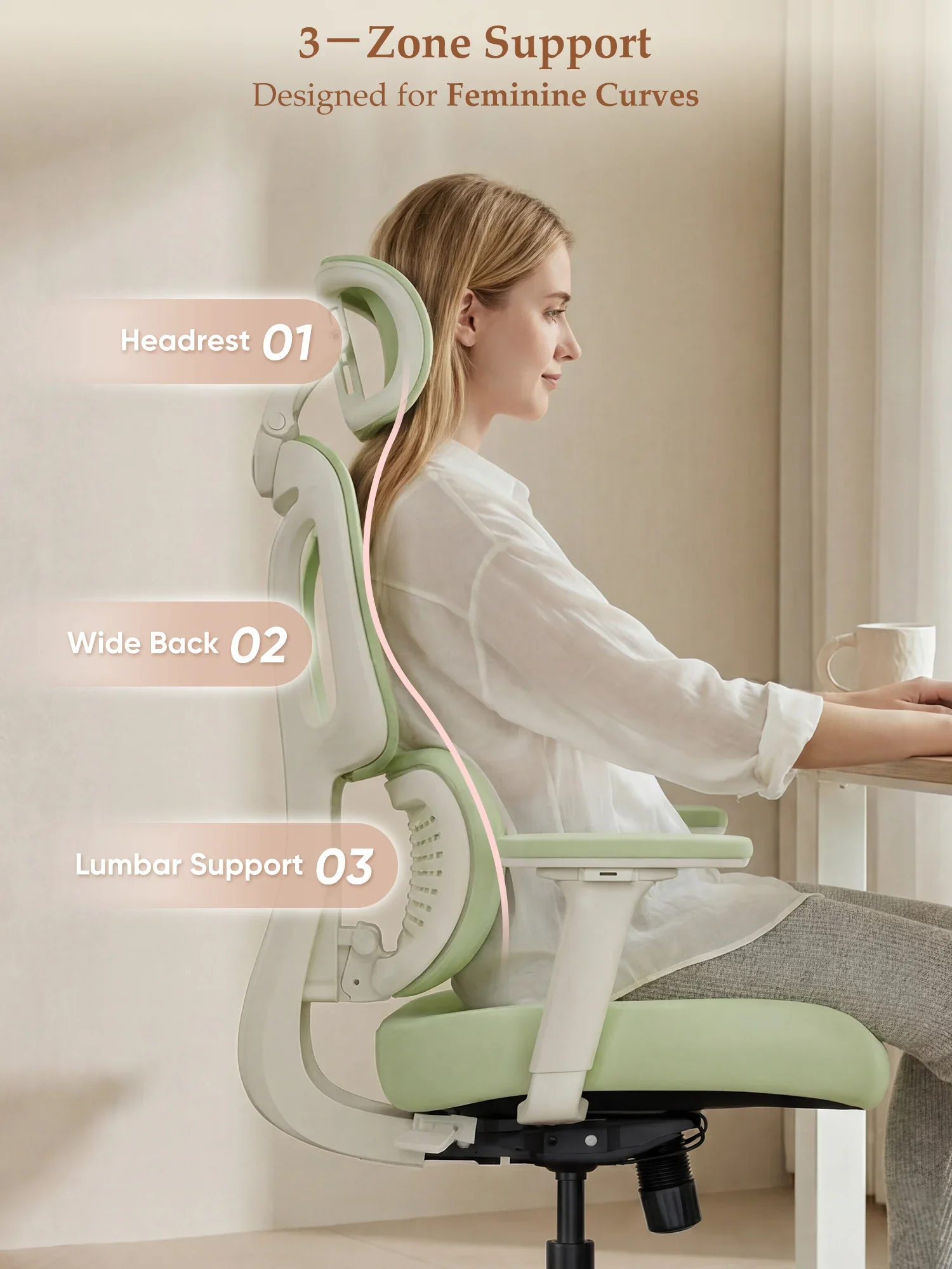 S3 Office Chair with Colorful Lifestyle Design - Image 208