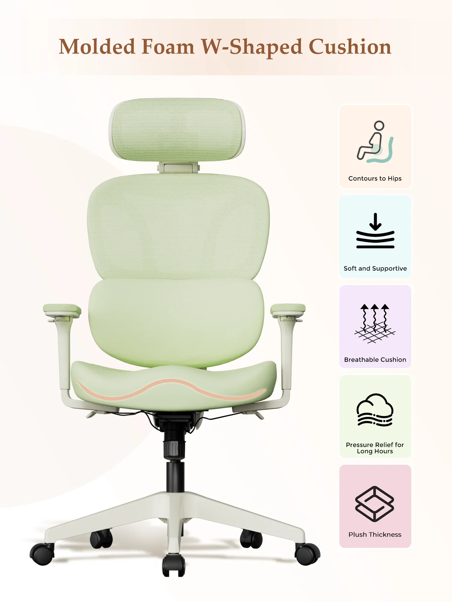 S3 Office Chair with Colorful Lifestyle Design - Image 209