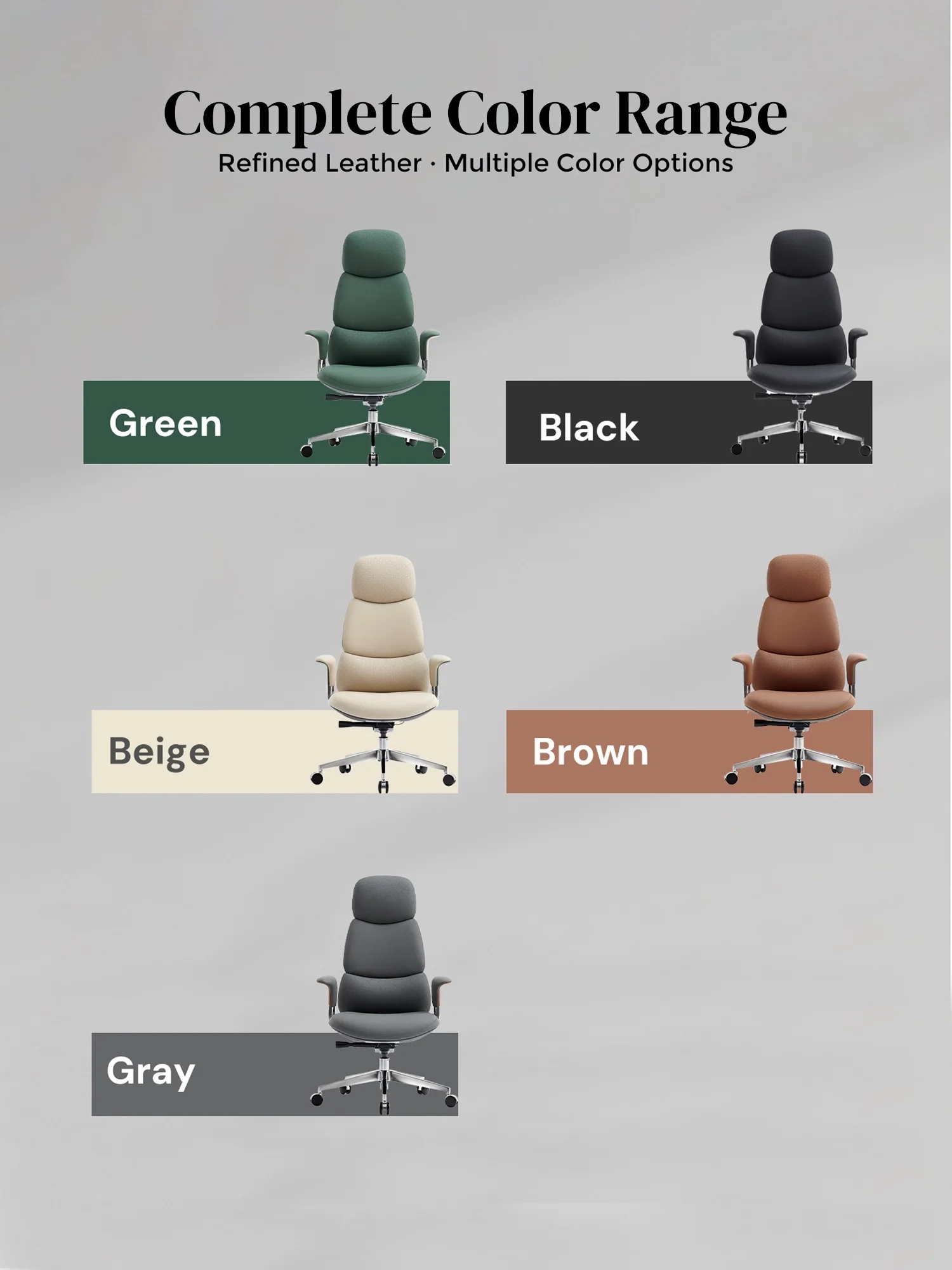 Nyla Leather Chair with Easy Adjustment - Image 13