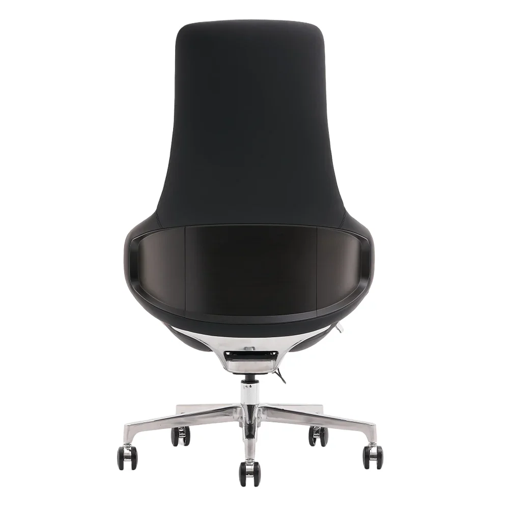 Natia Leather Office Chair with Wraparound Lumbar - Image 87