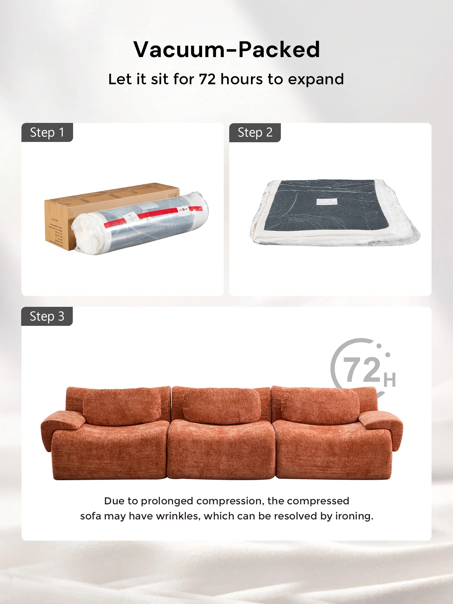 Nephele Wave-Shaped Compressed Sectional Sofa - Image 24