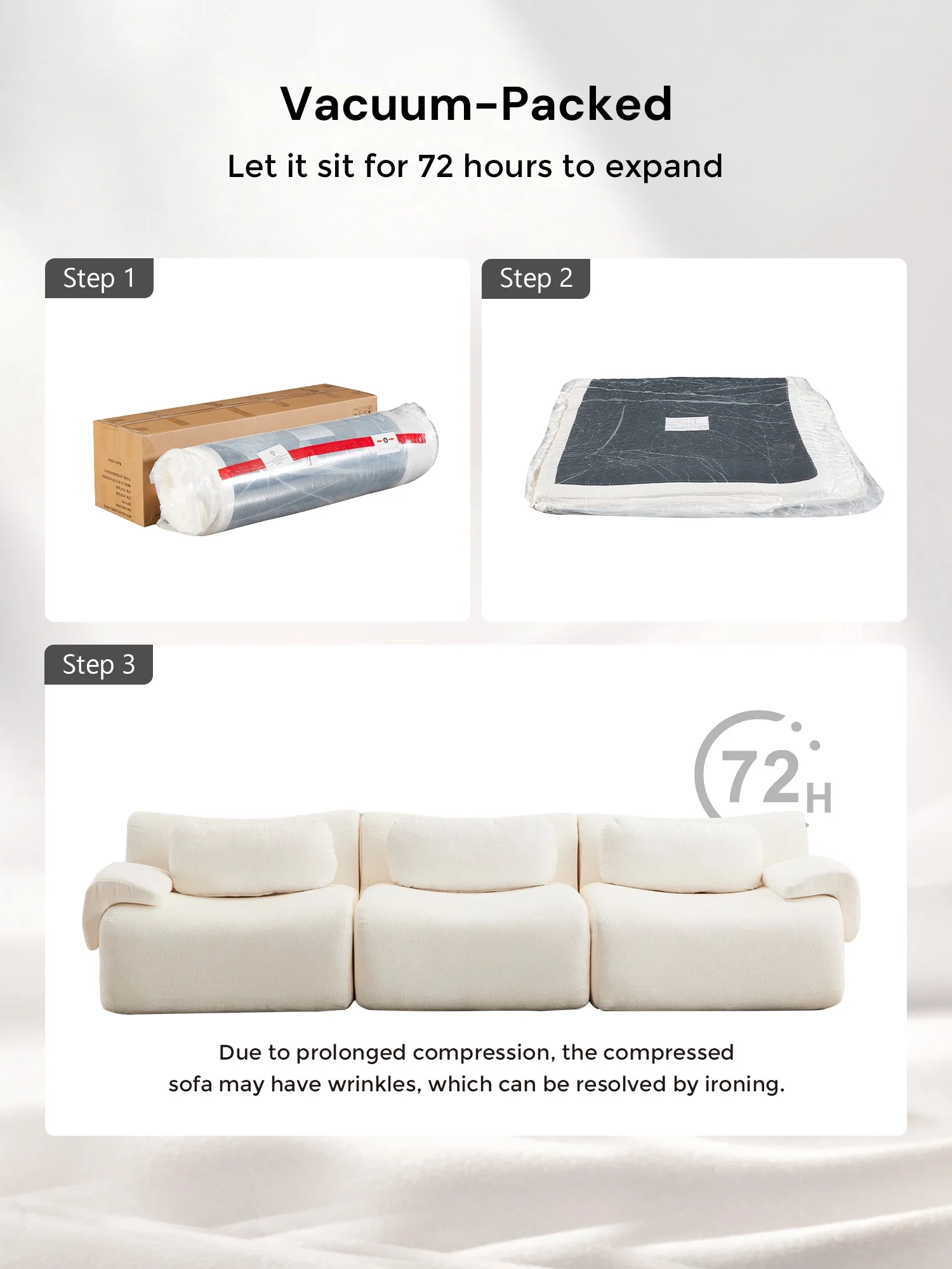 Nephele  Modular Sectional Compressed Sofa - Image 71