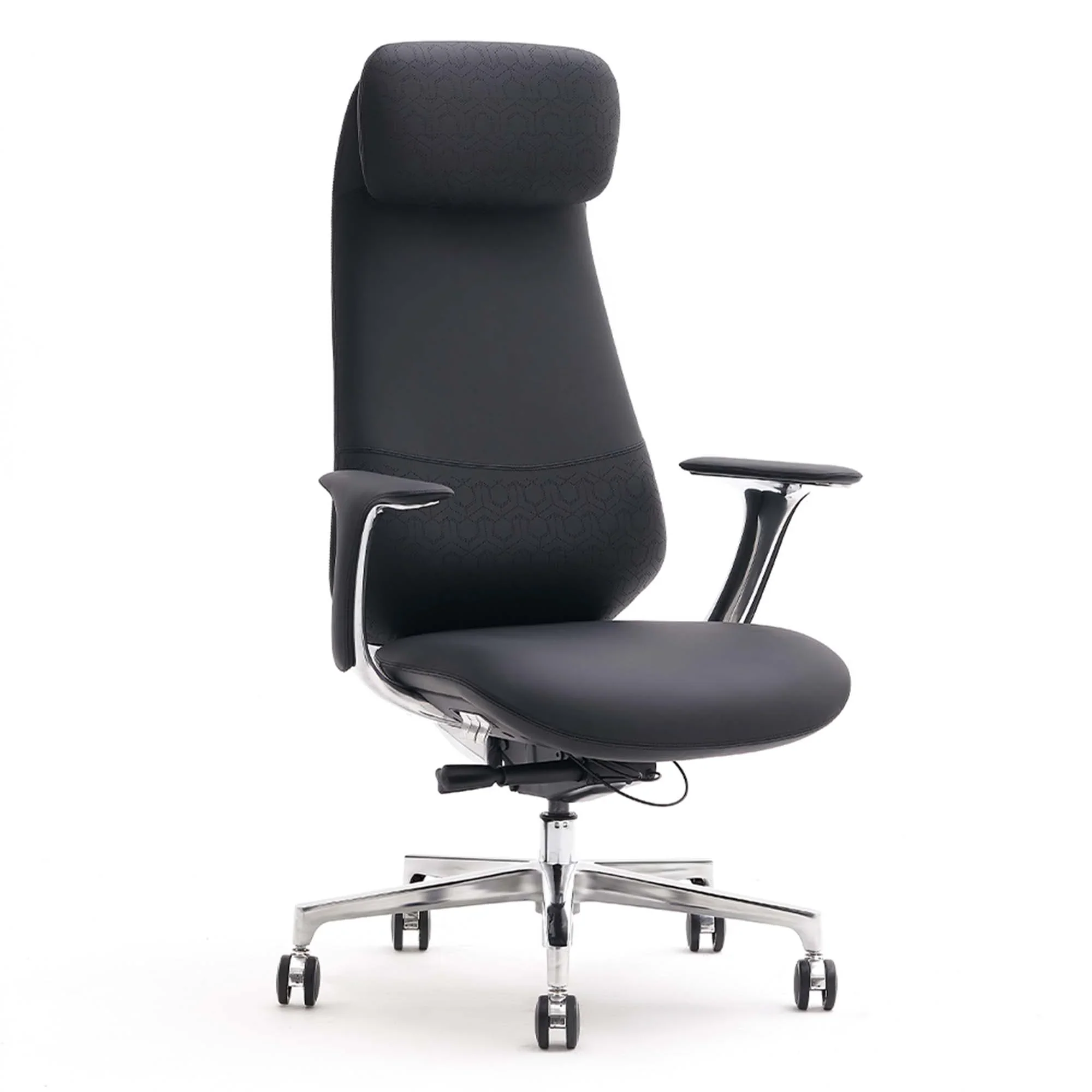 Neta Premium Leather Chair with Headrest - Image 106