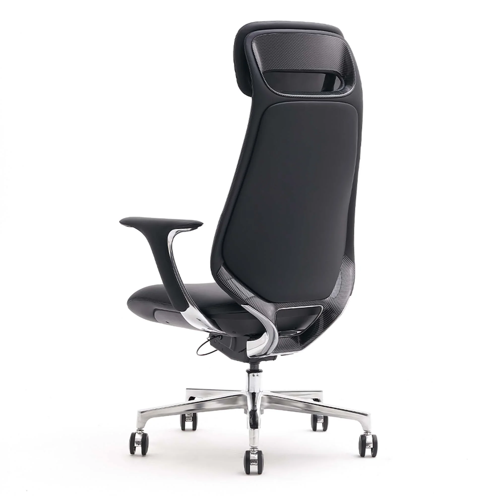 Neta Premium Leather Chair with Headrest - Image 109