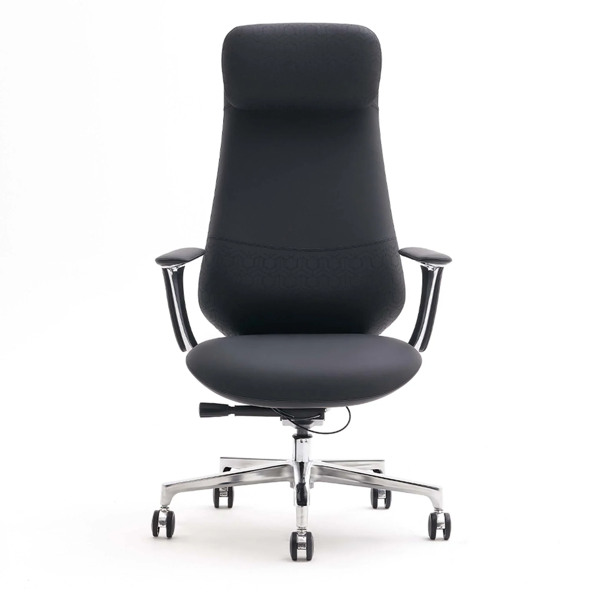 Neta Premium Leather Chair with Headrest - Image 112