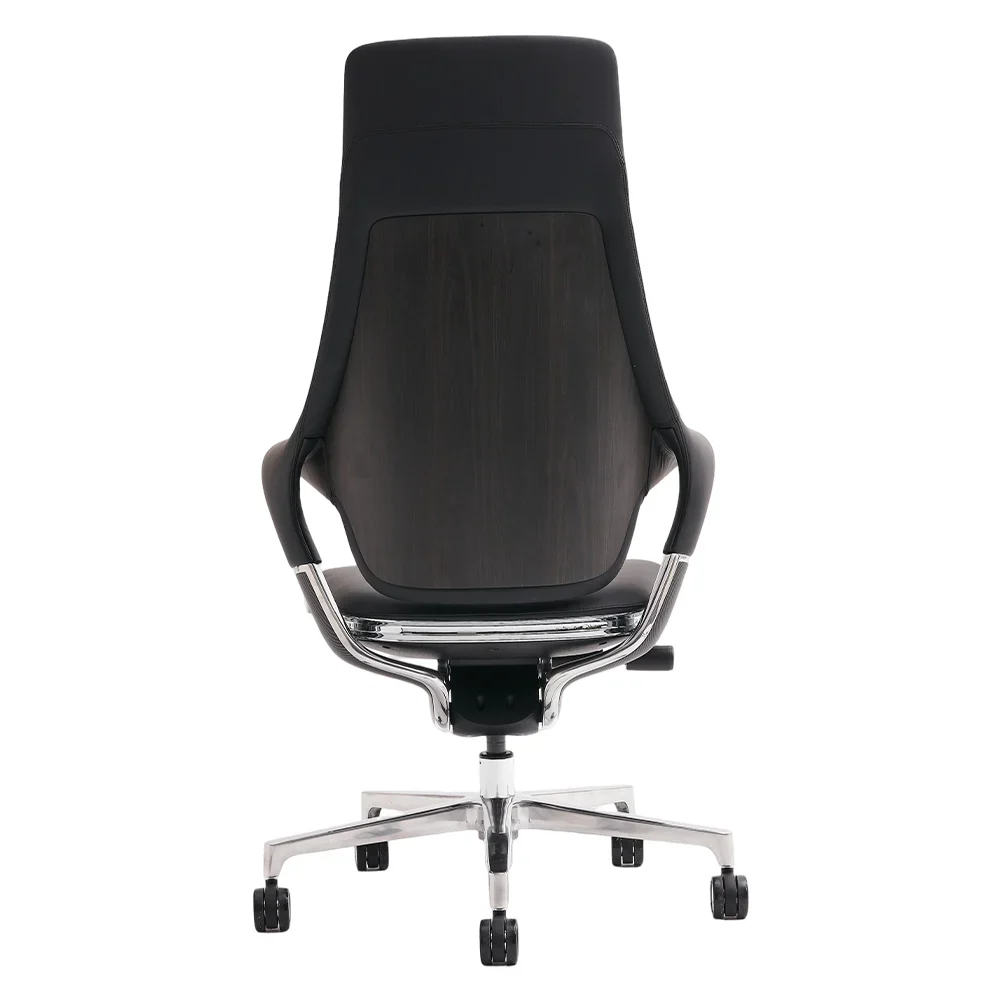 Nigel Premium Leather Chair with Soft Seating Feel - Image 9
