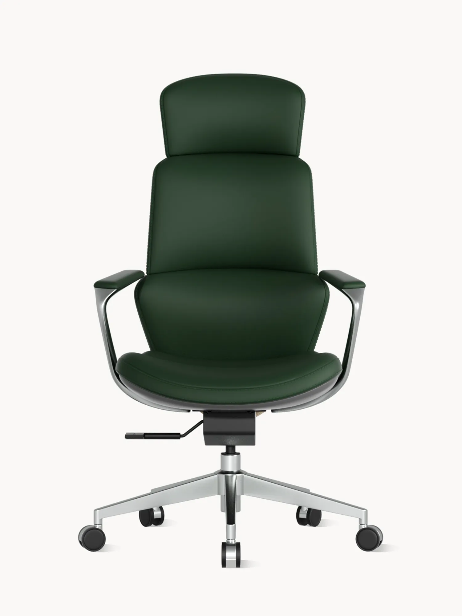Nolan Leather Chair with Classic Design - Image 6