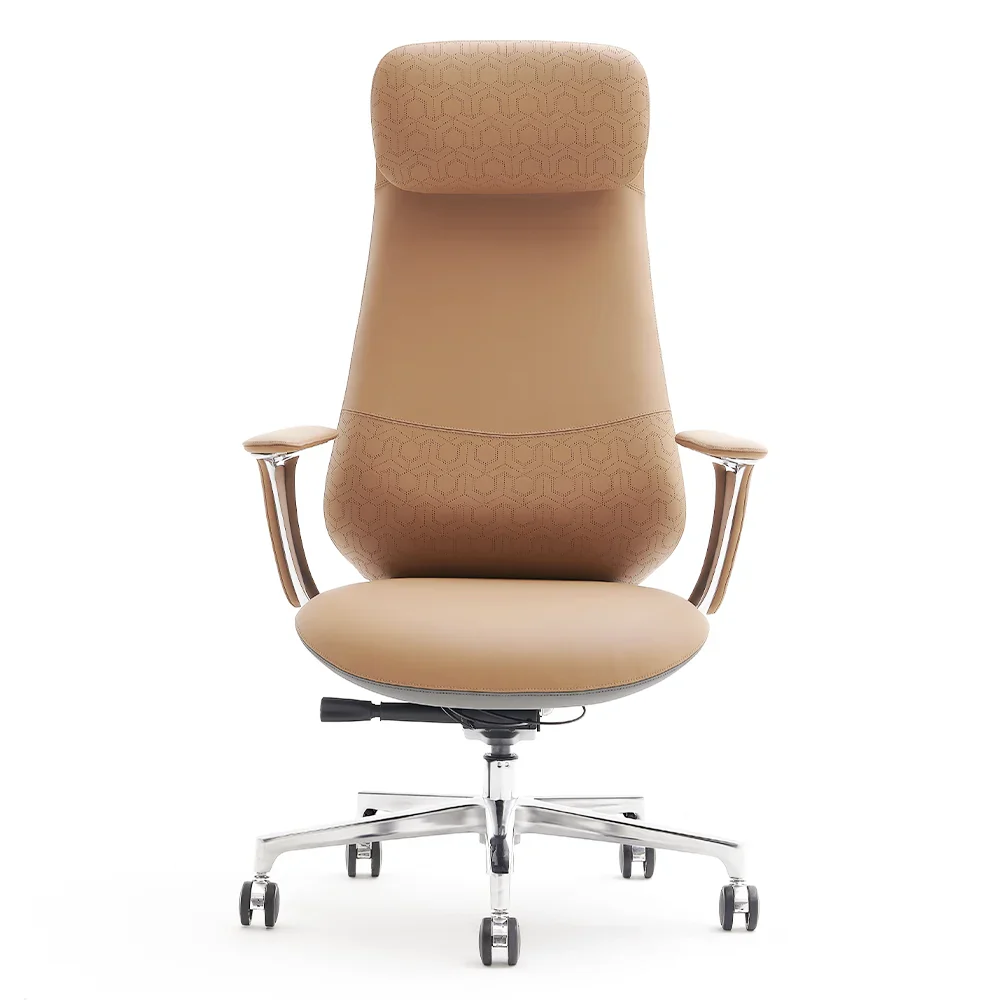 Norris Premium Leather Chair with Lumbar Support - Image 33