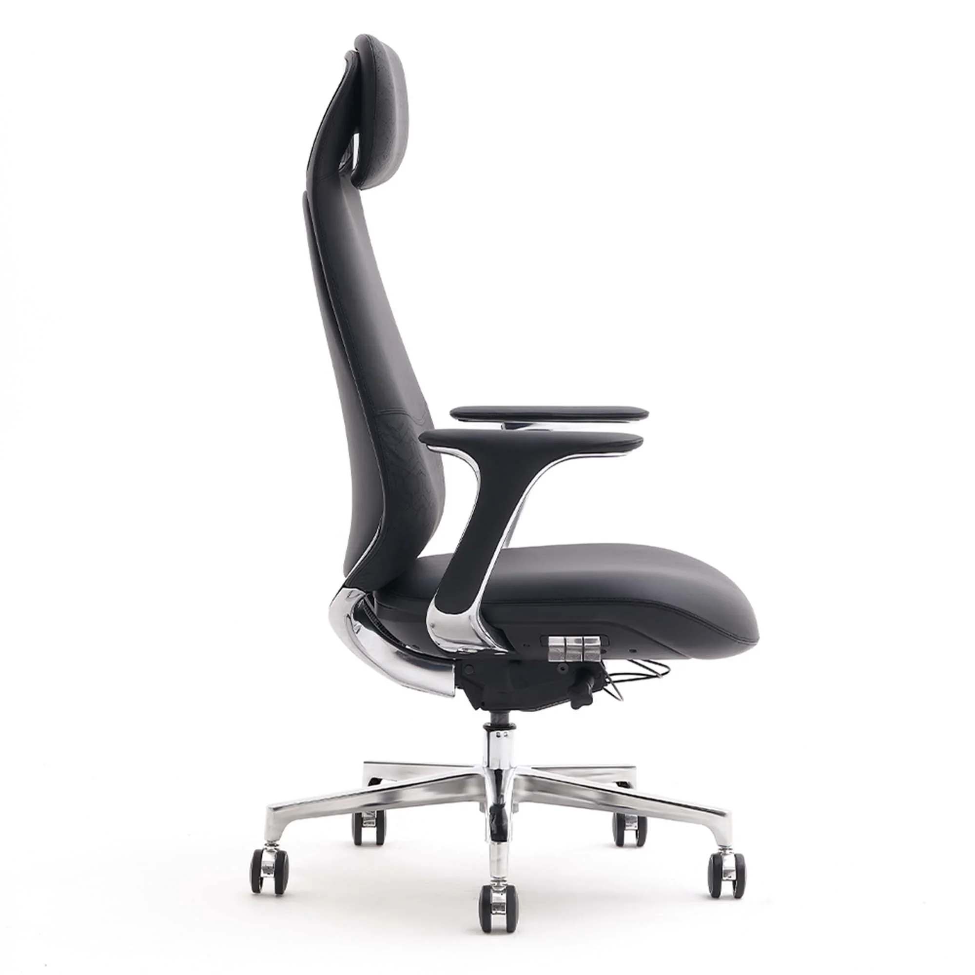 Norris Premium Leather Chair with Lumbar Support - Image 42