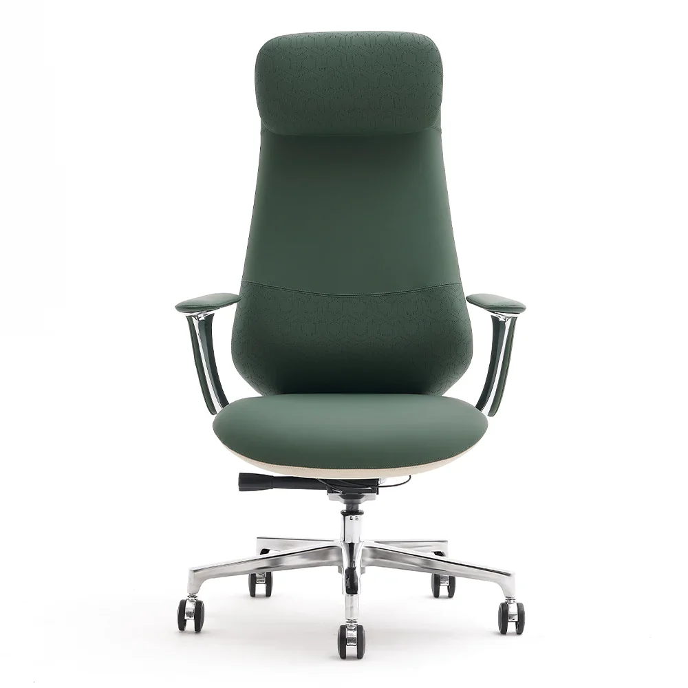Norris Premium Leather Chair with Lumbar Support - Image 45