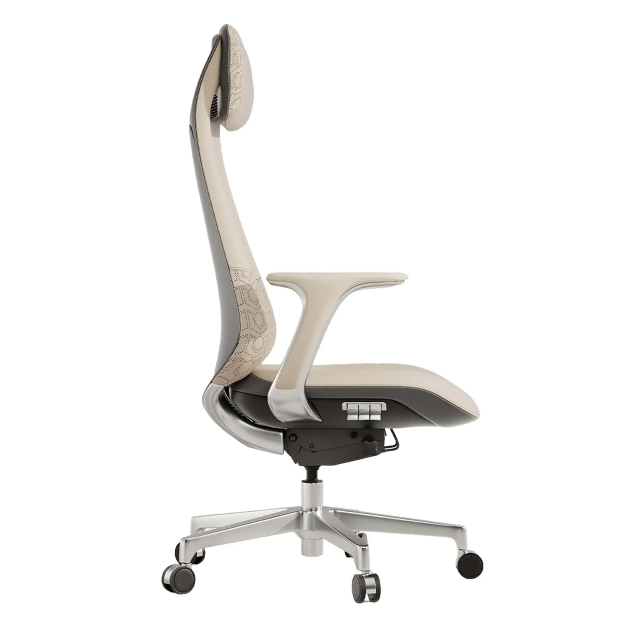 Norris Premium Leather Chair with Lumbar Support - Image 53