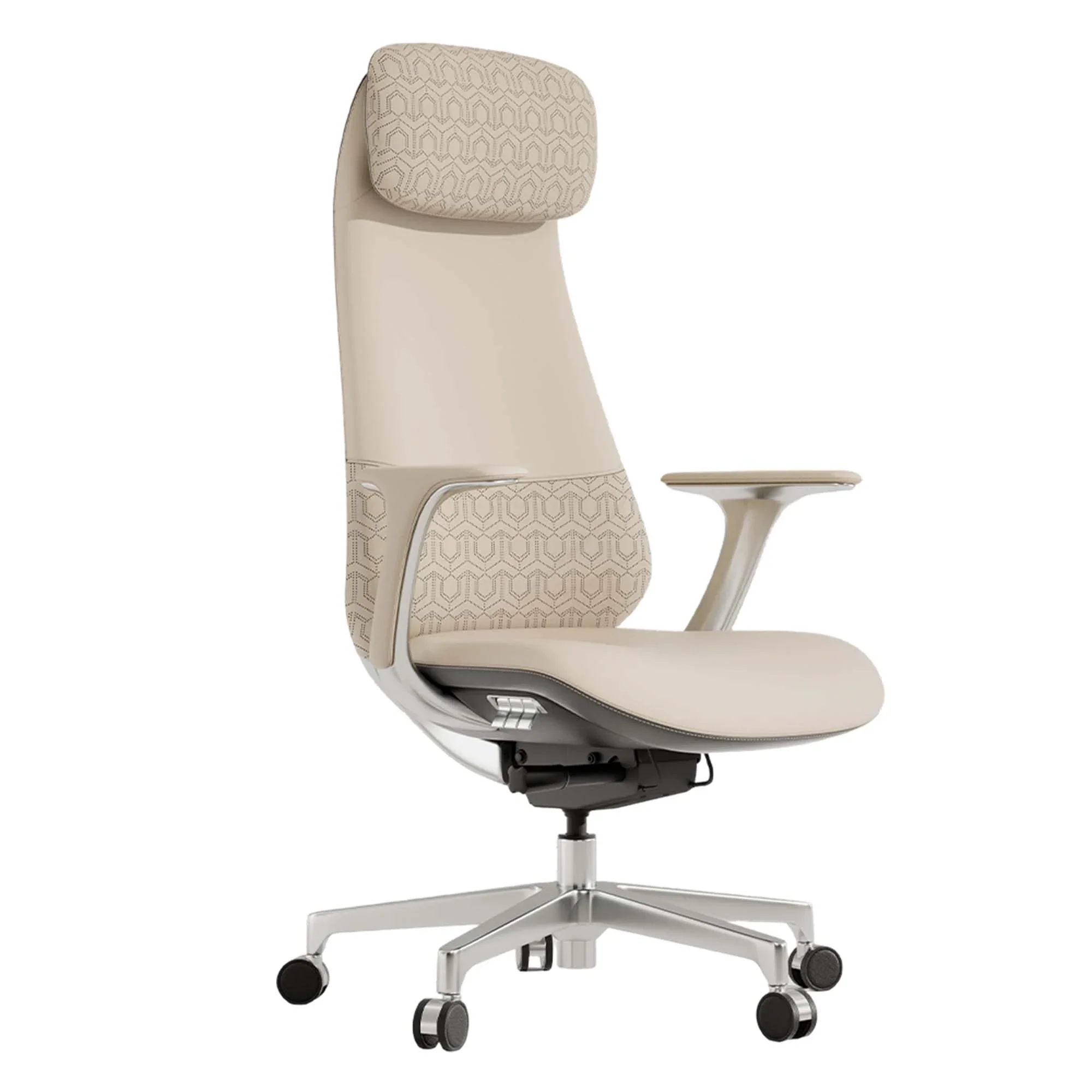 Norris Premium Leather Chair with Lumbar Support - Image 55