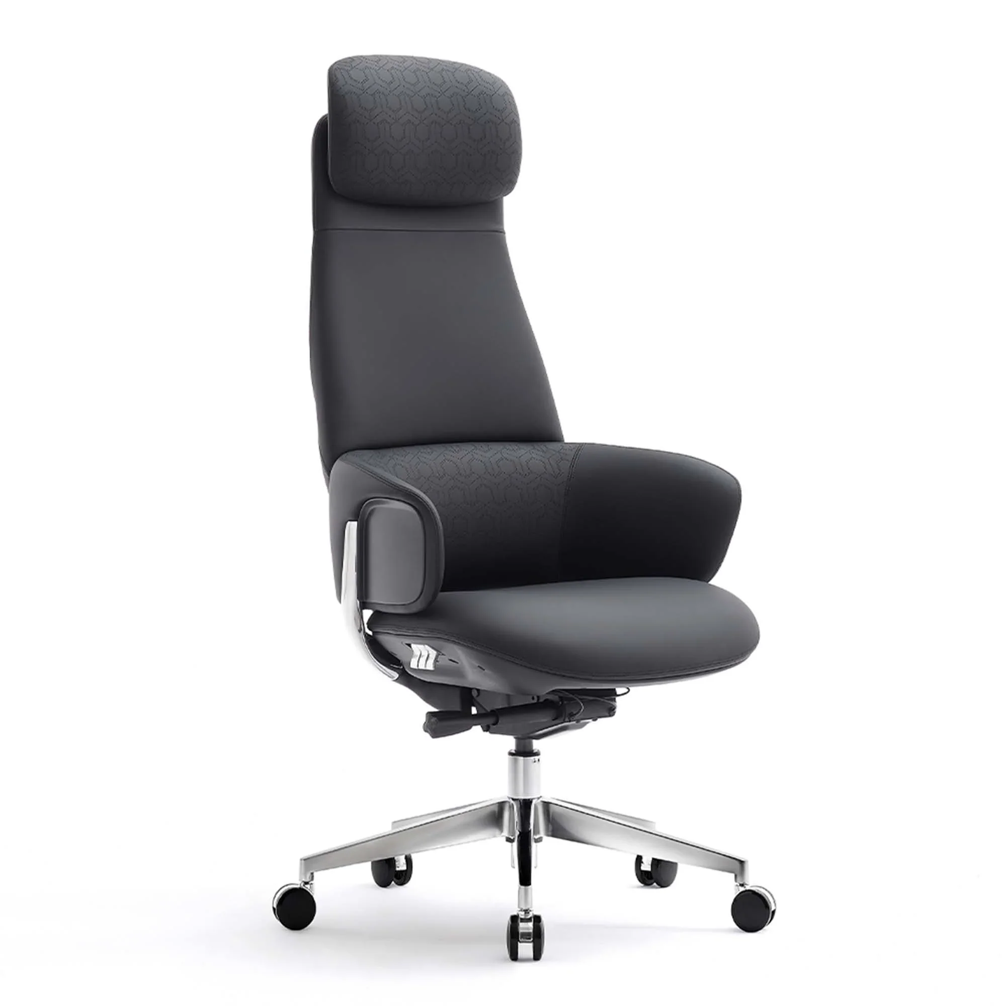Norris Premium Leather Chair with Lumbar Support - Image 67