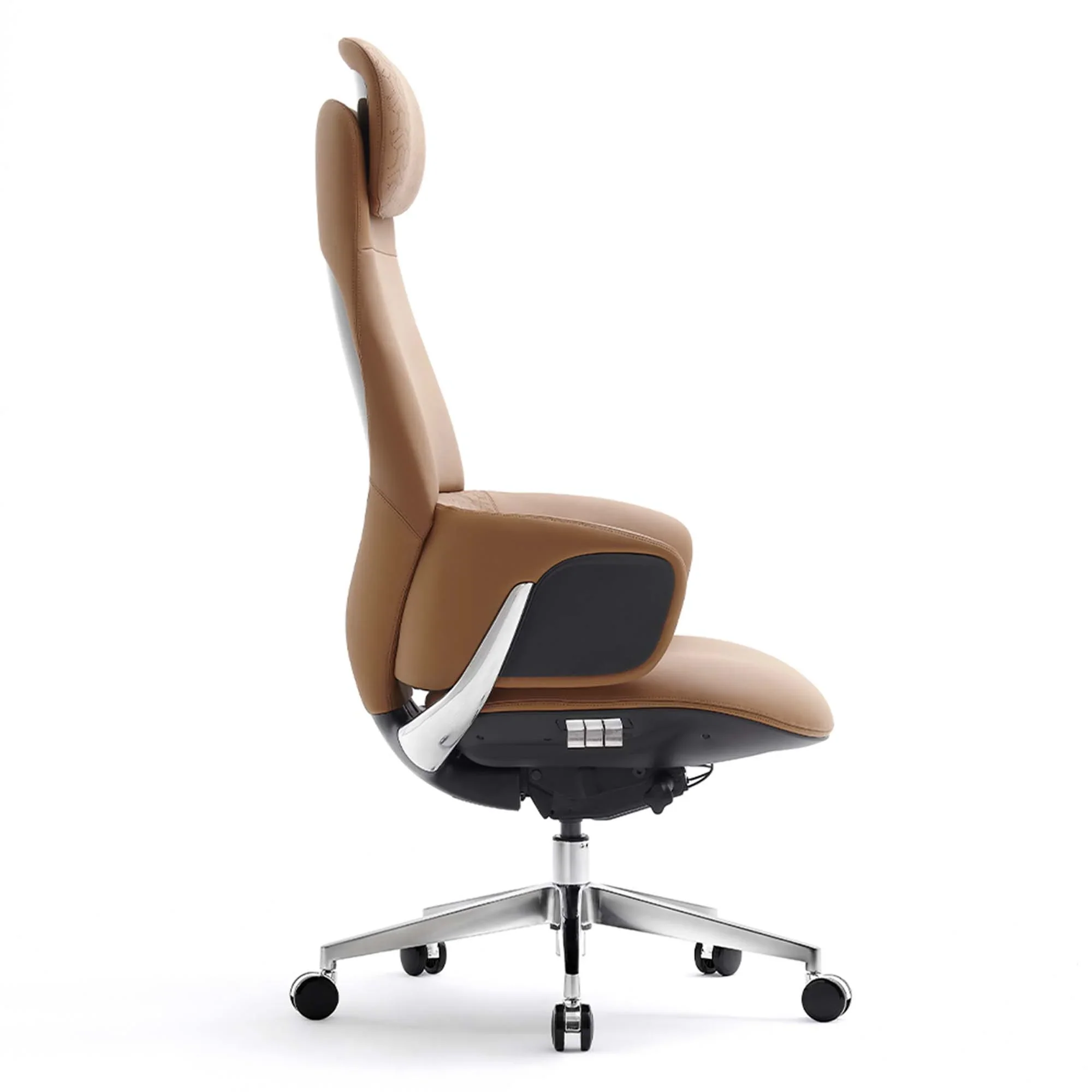 Norris Premium Leather Chair with Lumbar Support - Image 74