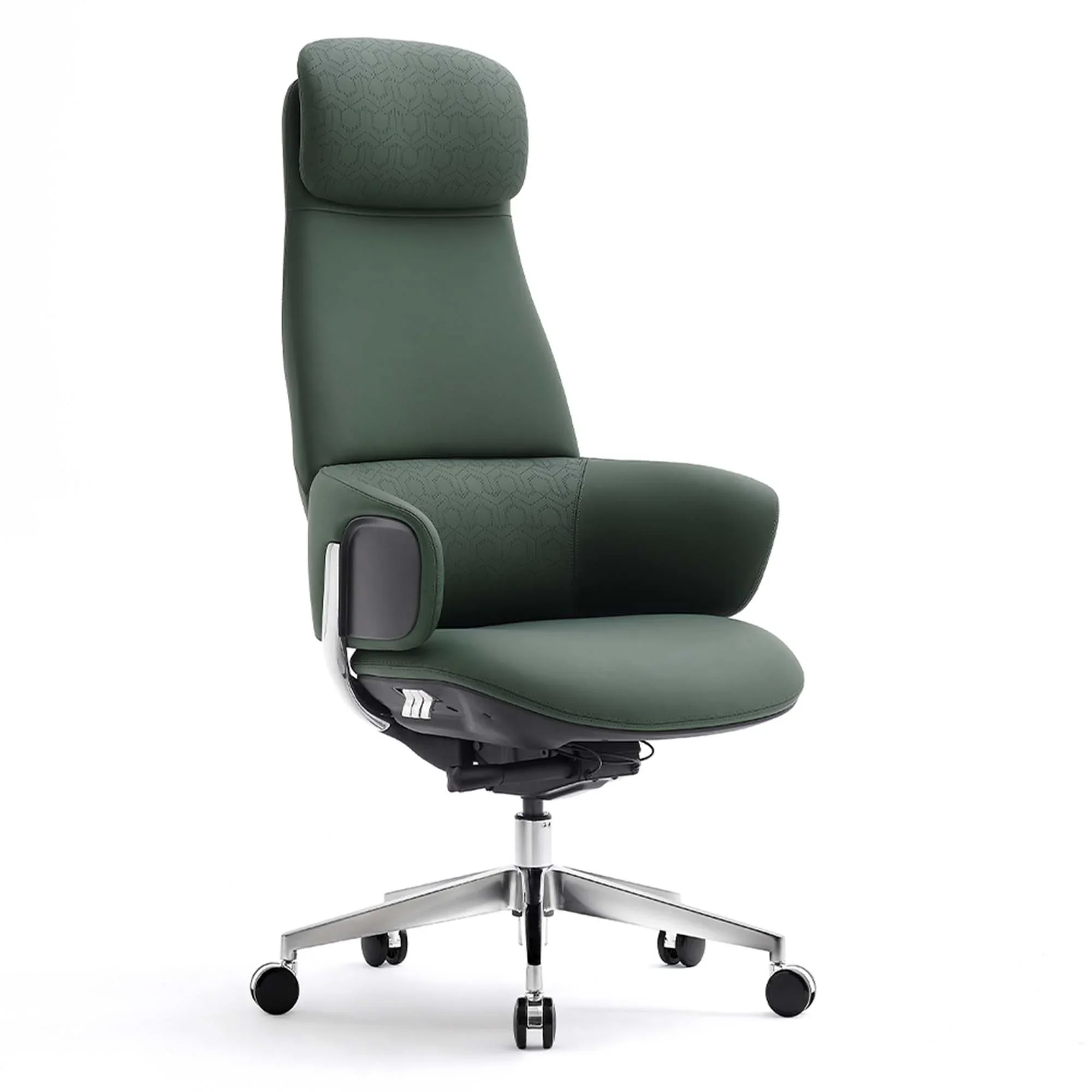 Norris Premium Leather Chair with Lumbar Support - Image 80